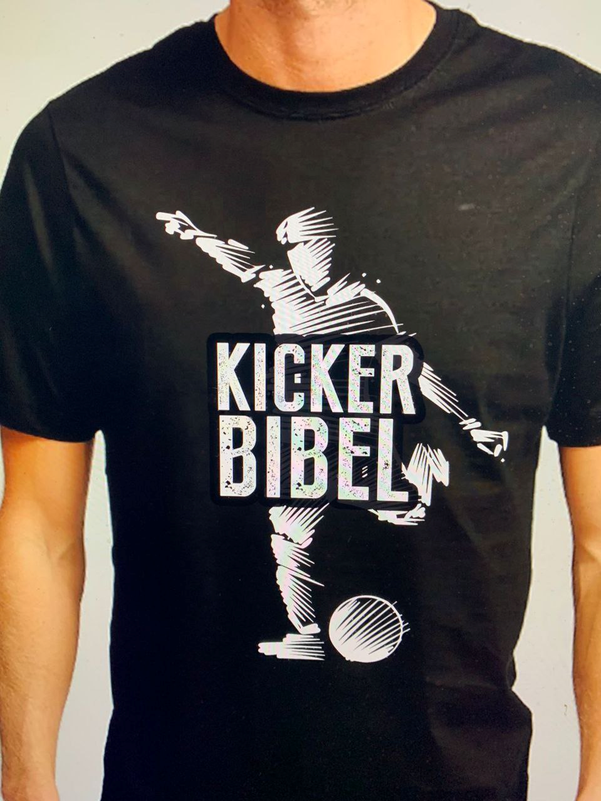 Männer T-Shirt Kicker Bibel XXL